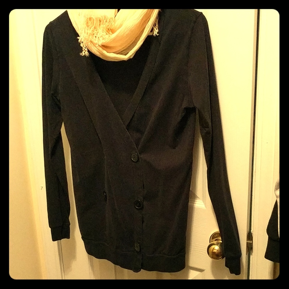 Black sweater